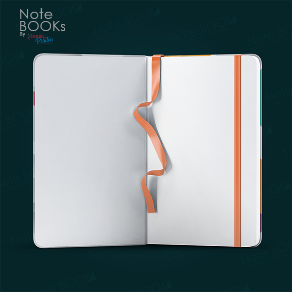 View Smart. Sleek. A5 Perfect Bound (Notebook design NB00453) image