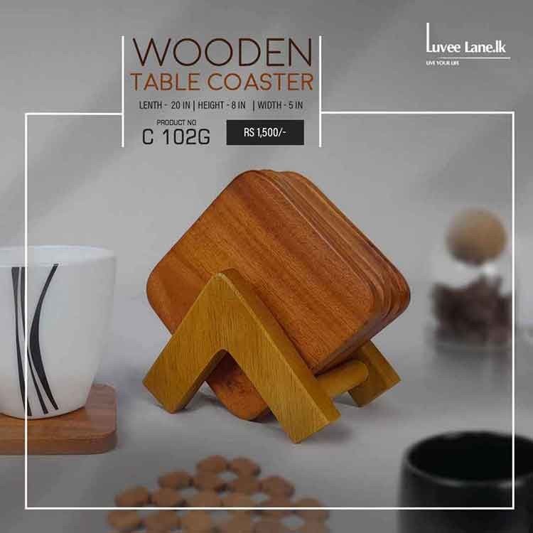 Wooden Table Coaster