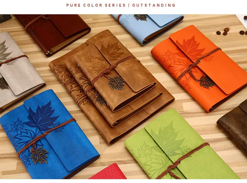 View Travelers Vintage PU Leather Notebook (Notebook design NB00427) image