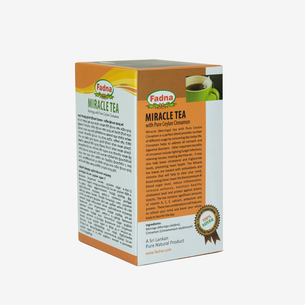 View Fadna Miracle Tea – Moringa with Cinnamon image