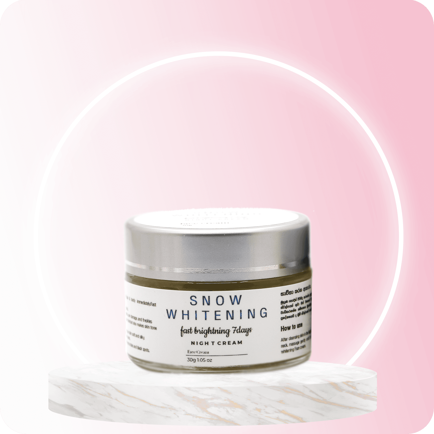 Snow Whitening Night face cream 30g