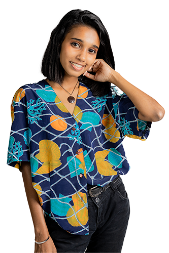 View Line shape necklace image