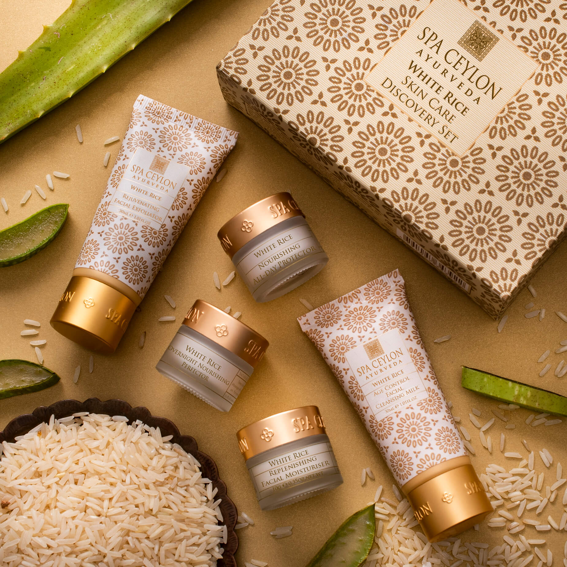 White Rice- Skin Care Discovery Set