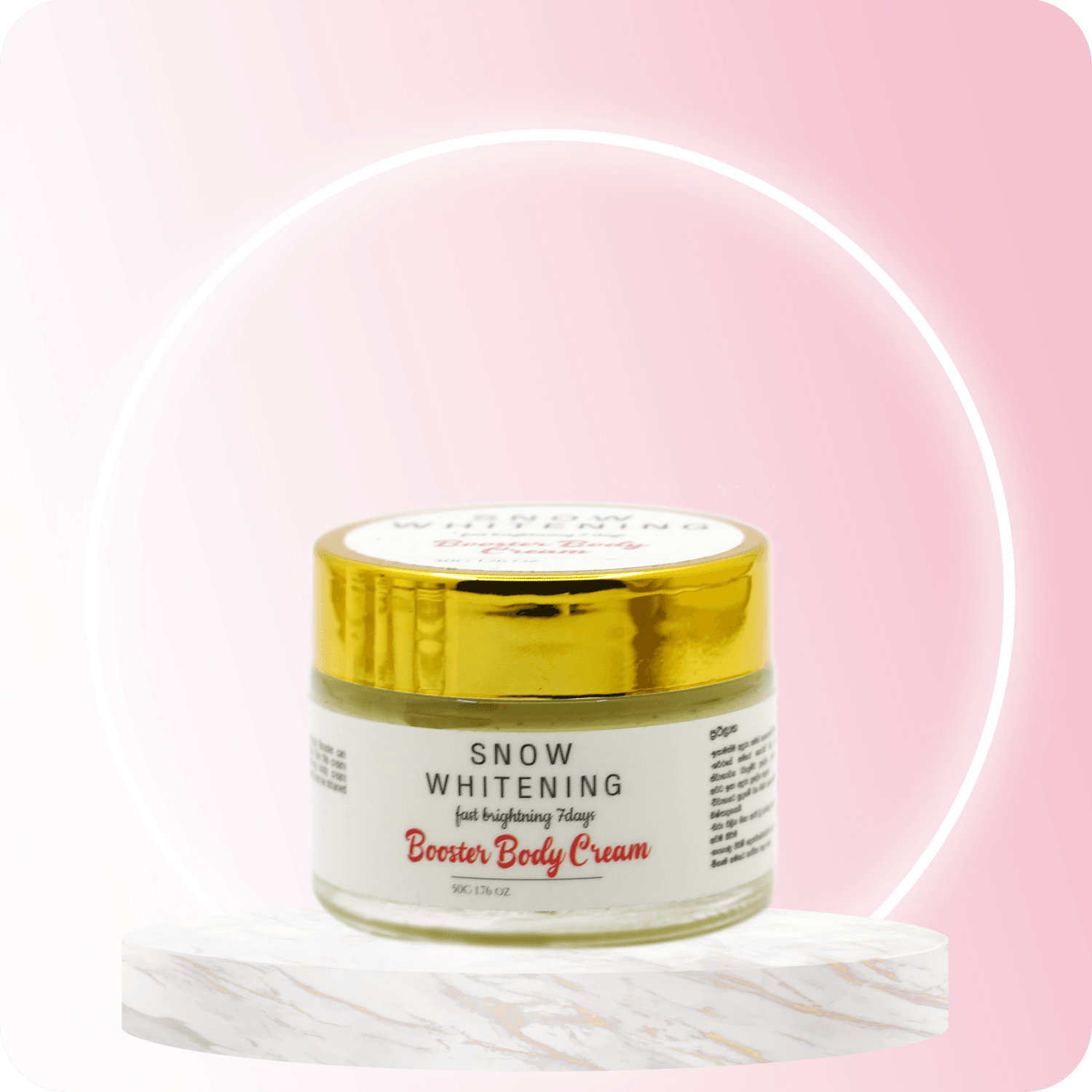Snow Whitening Booster Body cream 50g