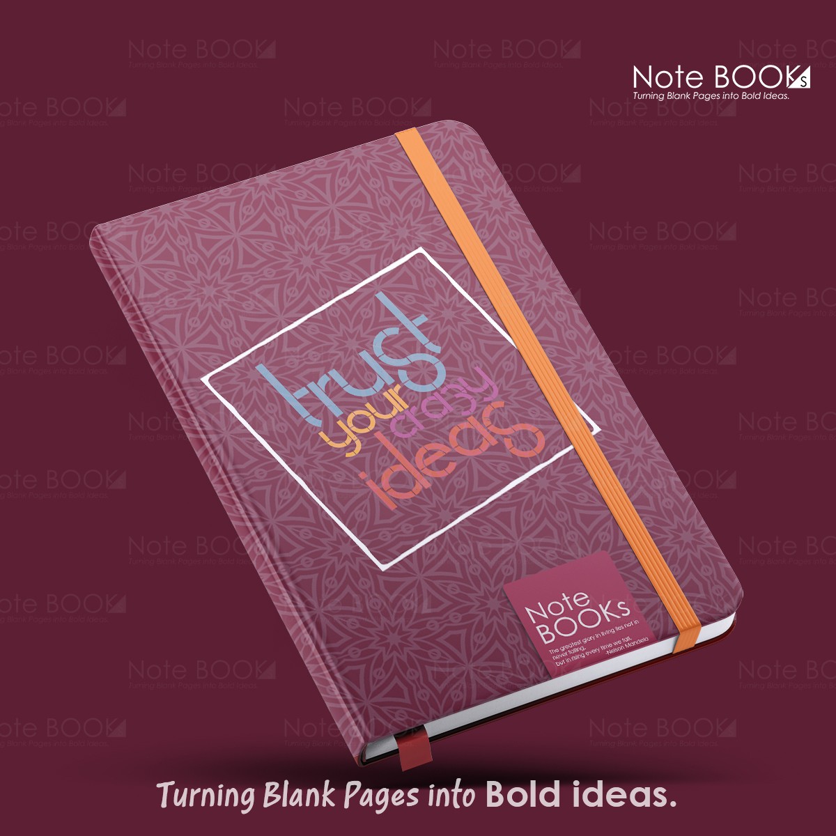 View Premium Notebooks for School, Office, and Personal Use (Notebook design NB00410) image